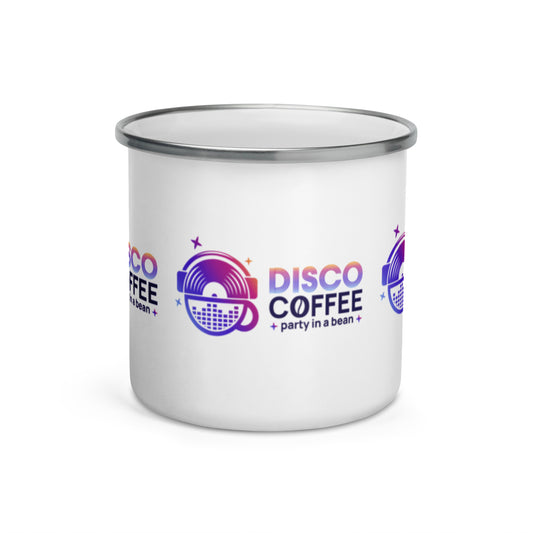 Disco Enamel Mug