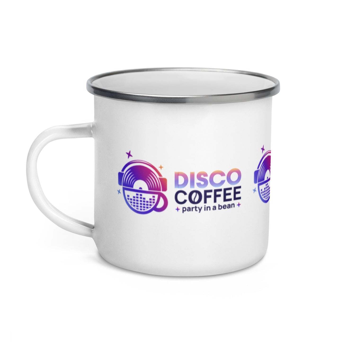 Disco Enamel Mug