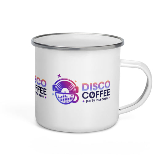 Disco Enamel Mug